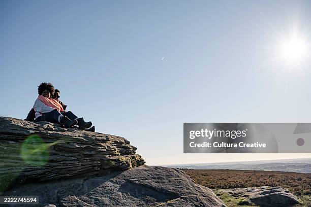 Girl Looking Over Rocks 17,952 Black Rock Landscape Stock Photos, High-Res Pictures, and Images ...