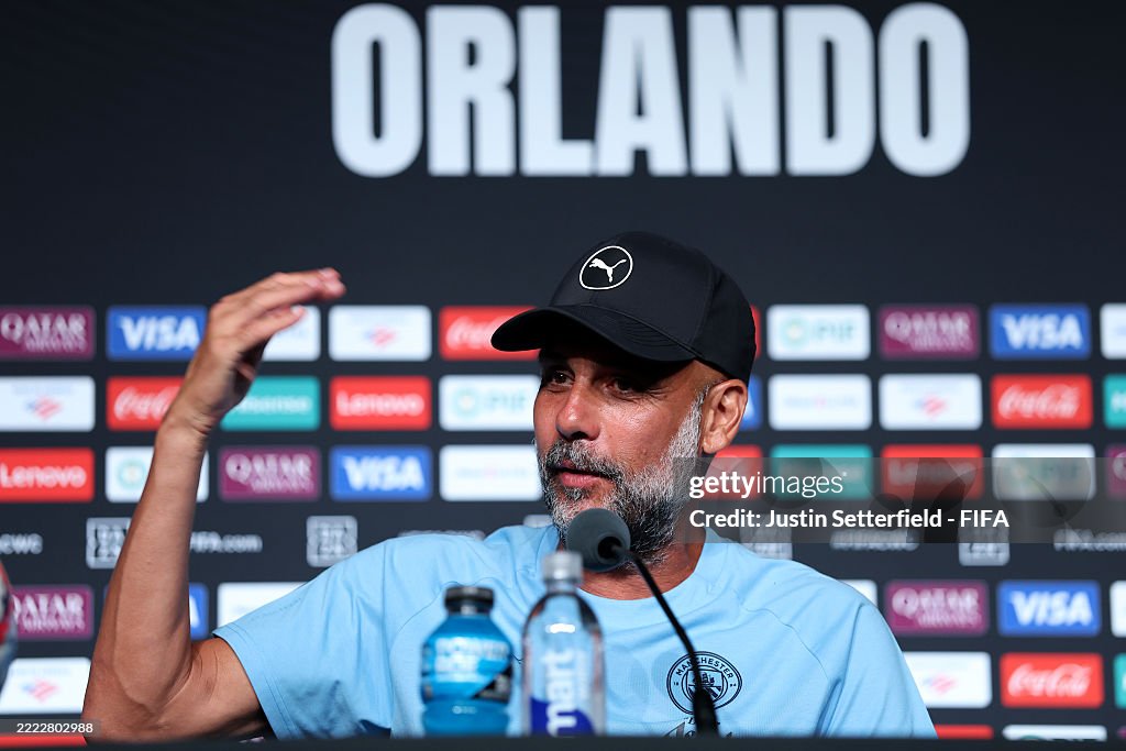 Manchester City FC Training Session And Press Conference - FIFA Club World Cup 2025