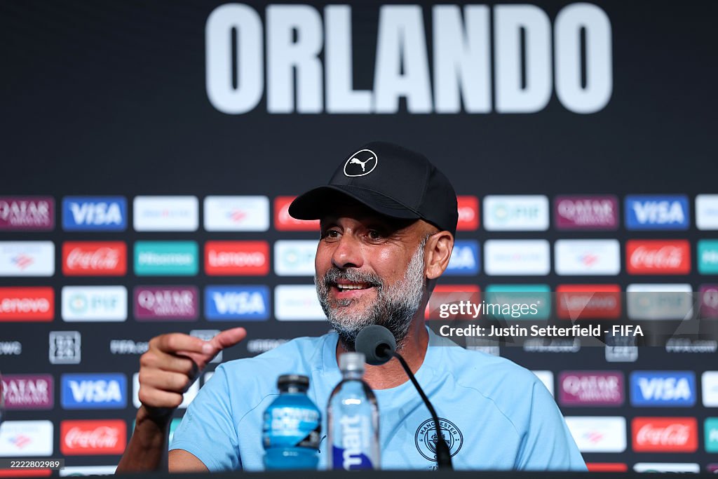 Manchester City FC Training Session And Press Conference - FIFA Club World Cup 2025