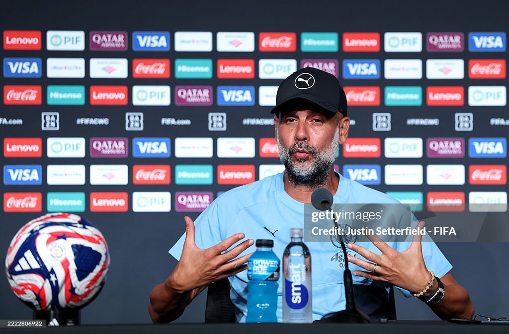 Manchester City FC Training Session And Press Conference - FIFA Club World Cup 2025