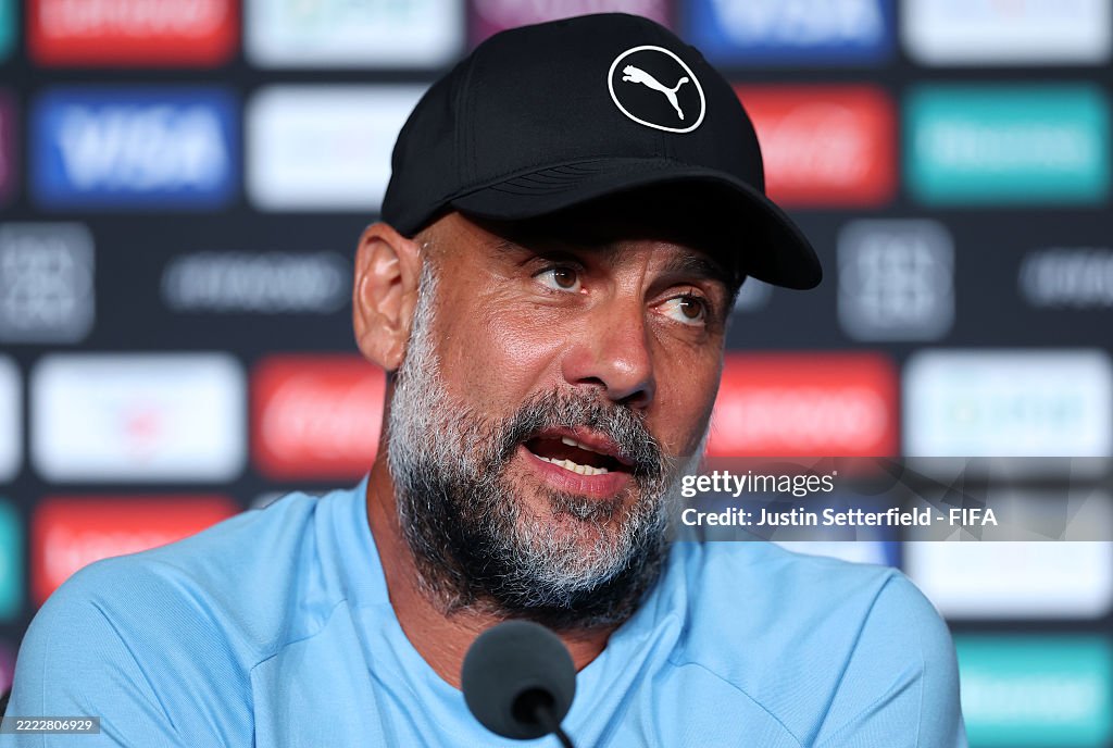Manchester City FC Training Session And Press Conference - FIFA Club World Cup 2025