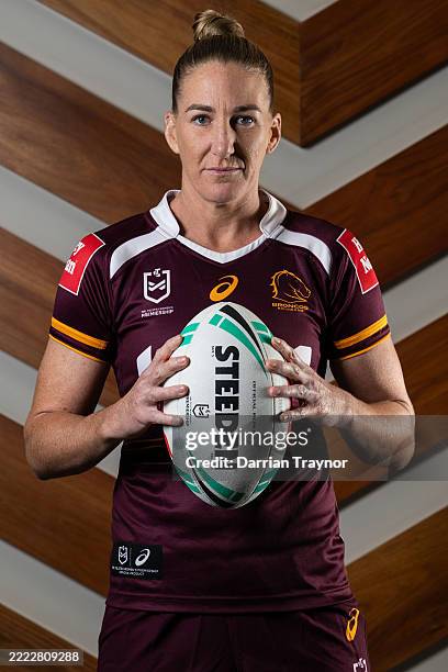 Sydney Riggins 20 Brisbane Broncos Women Team 2025 Stock Photos, High-Res Pictures ...