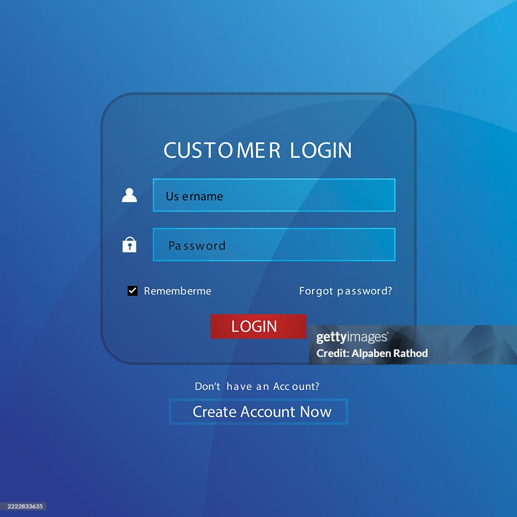 Background For Log In Login Page Background High-Res Vector Graphic - Getty Images