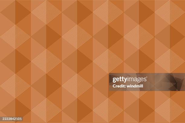 warm brown argyle seamless pattern - thanksgiving crafts stock illustrations