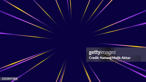 gradient zap lightning zoom excitement for background design - comic speed lines stock illustrations