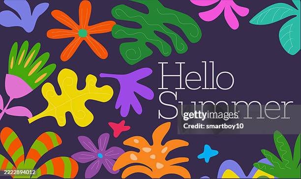 Hello Summer Greeting High-Res Vector Graphic - Getty Images