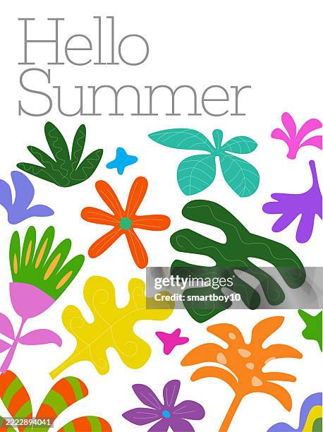 Hello Summer Greeting High-Res Vector Graphic - Getty Images