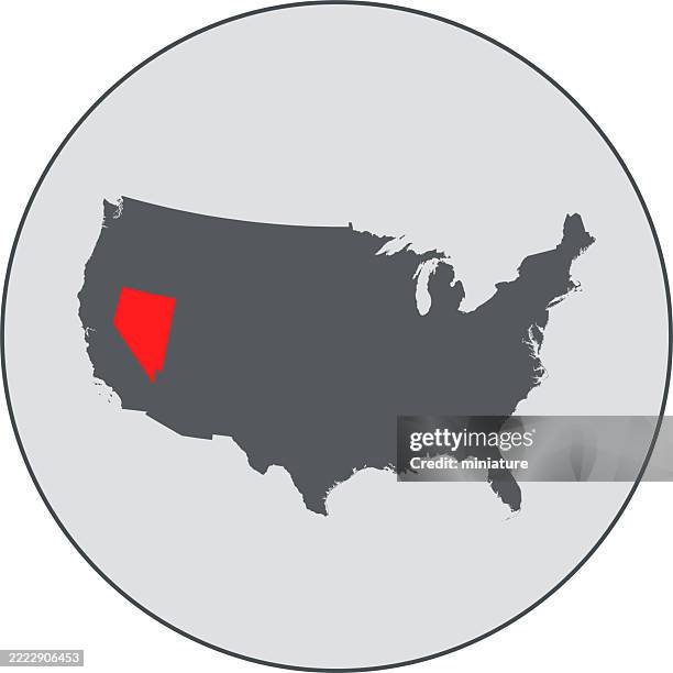 nevada mao - america mao stock illustrations