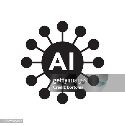 Artificial Intelligence Decision Tree AI Icon Artificial Intelligence Decision Tree AI Icon