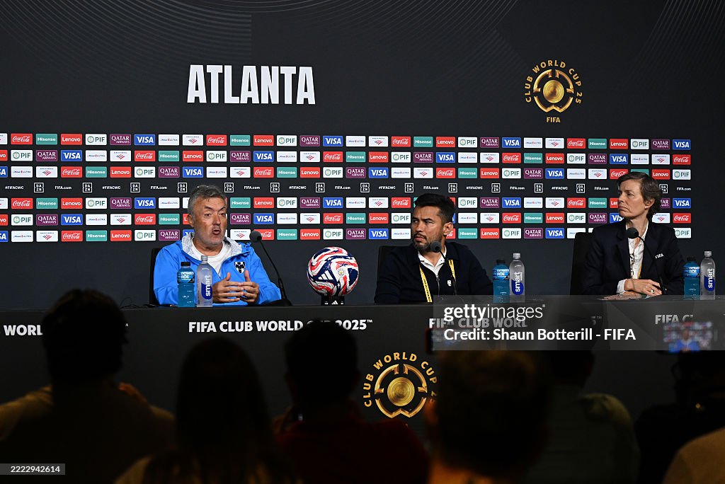 CF Monterrey Training Session And Press Conference - FIFA Club World Cup 2025