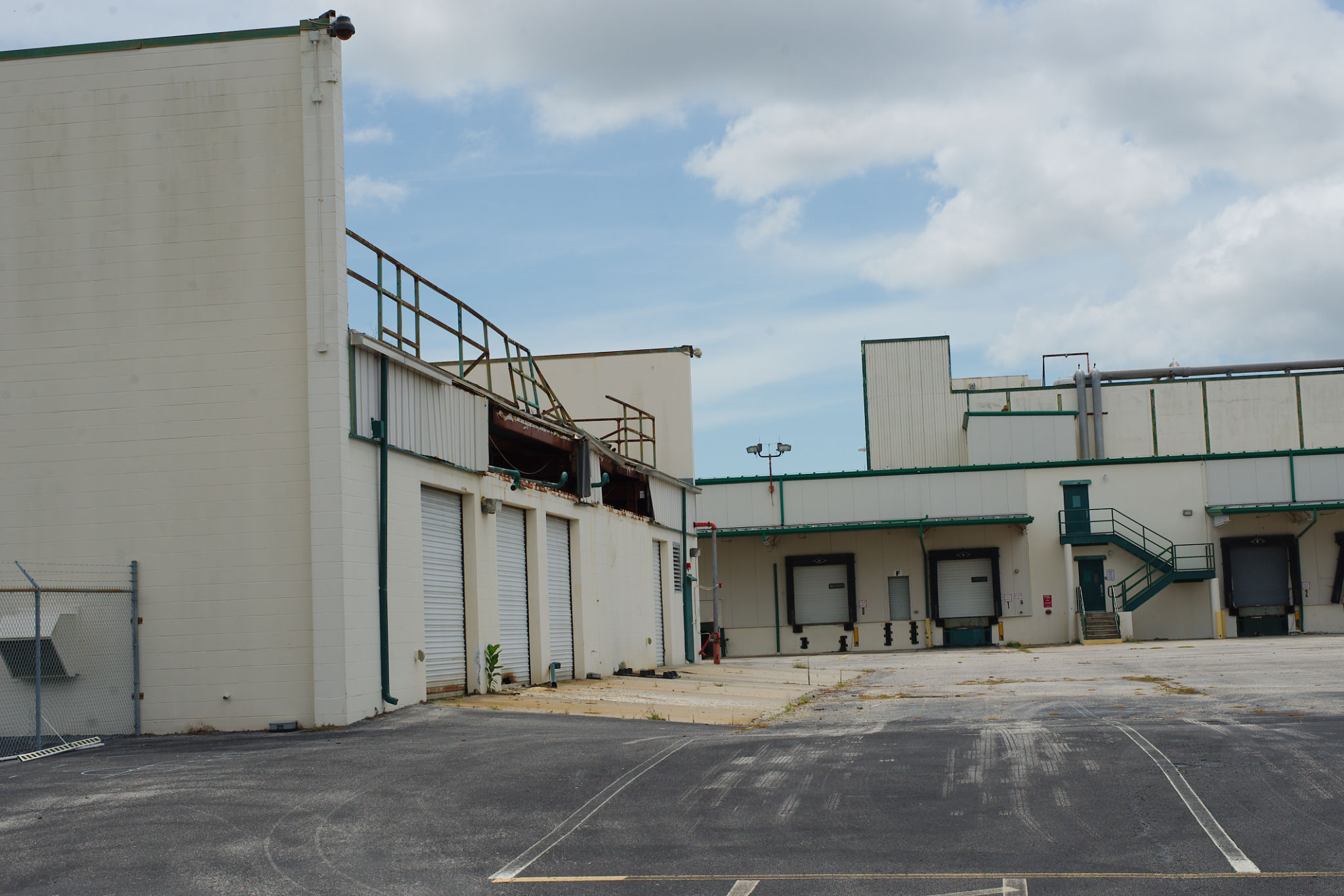 modern industrial warehouse