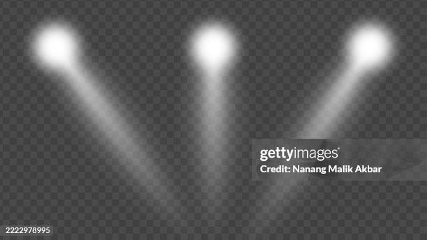 white light with transparent background - flashlight night stock illustrations