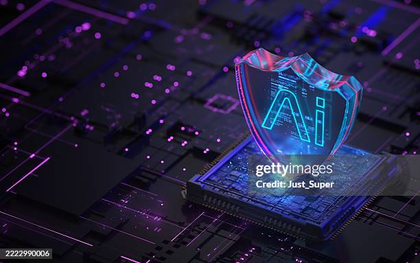 artificial intelligence machine learning large language model ai technology - security imagens e fotografias de stock