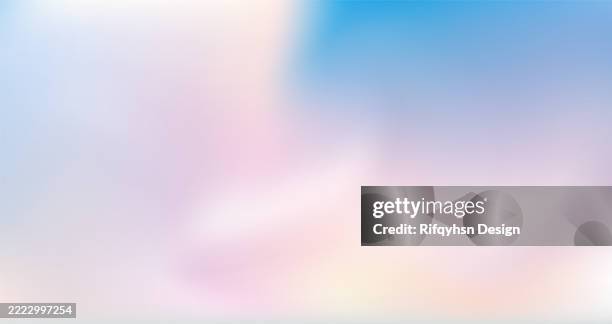 blurred defocused blue sky background - summer pattern above stock illustrations