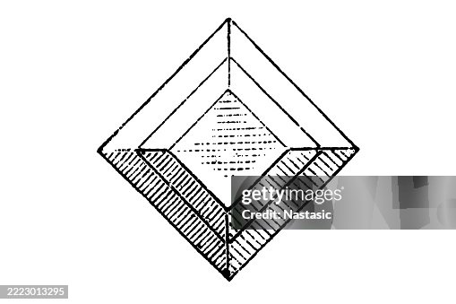 A step-cut diamond is characterized by its large, flat facets that are arranged in a "step-like" pattern, resembling a staircase or the steps of a pyramid A step-cut diamond is characterized by its large, flat facets that are arranged in a "step-like" pattern, resembling a staircase or the steps of a pyramid