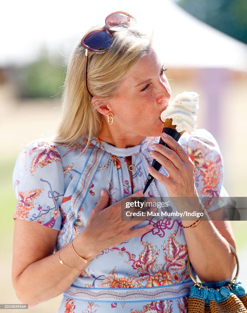 The Duchess Of Edinburgh Visits RHS Hampton Court Garden Festival