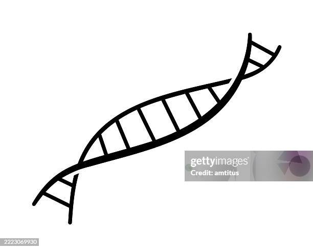 ilustraciones, imágenes clip art, dibujos animados e iconos de stock de adn con estilo - biochip equipo de laboratorio