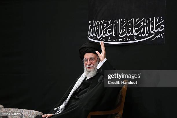 In this photo released by the official website of the Supreme Leader's Office on Thursday, June 26 Iranian Supreme Leader Ayatollah Ali Khamenei...