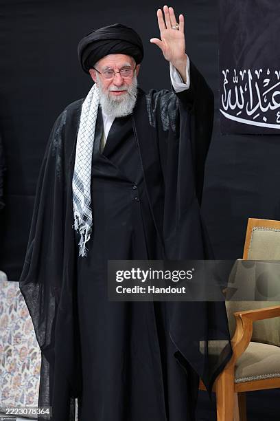 In this photo released by the official website of the Supreme Leader's Office on Thursday, June 26 Iranian Supreme Leader Ayatollah Ali Khamenei...