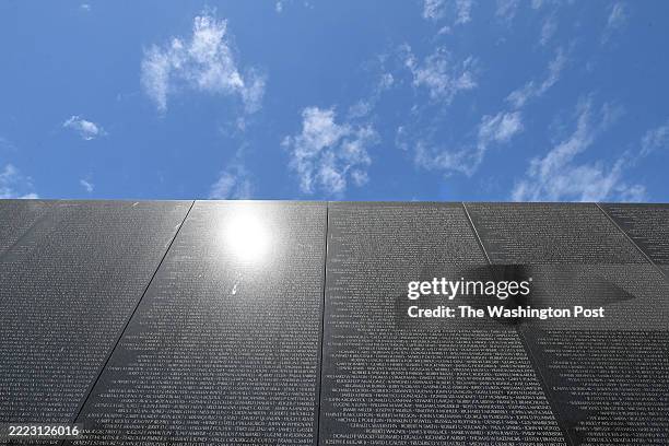 The Vietnam Veterans Memorial is seen on Monday March 17, 2025 in Washington, DC.