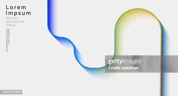 abstract neon colors shadow line poster background - infinity vector stock illustrations