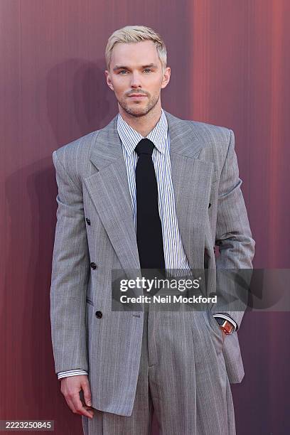 Nicholas Hoult attends the "Superman" Fan Event at Cineworld Leicester Square on July 02, 2025 in London, England.