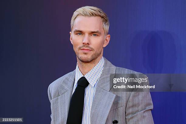 Nicholas Hoult attends the "Superman" Fan Event at Cineworld Leicester Square on July 02, 2025 in London, England.