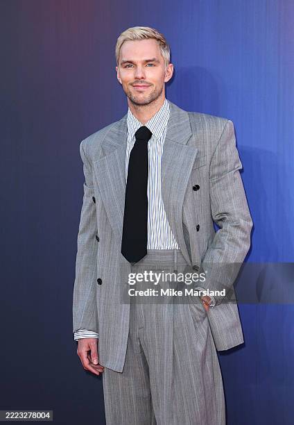 Nicholas Hoult attends the "Superman" Fan Event at Cineworld Leicester Square on July 02, 2025 in London, England.