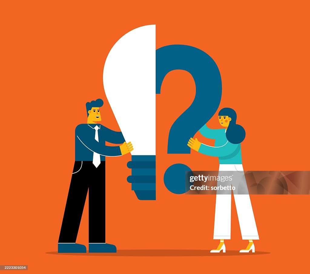 Answers Questions And Answers High-Res Vector Graphic - Getty Images