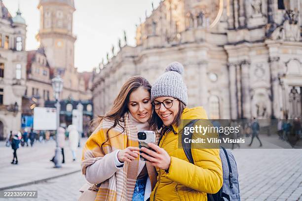 friends enjoying the trip - saxony stock pictures, royalty-free photos & images