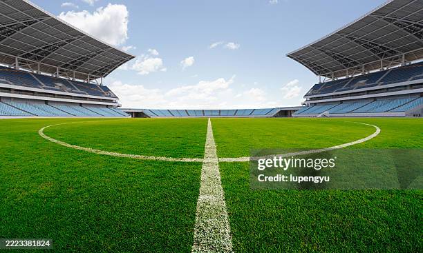 soccer field - campo de futebol imagens e fotografias de stock