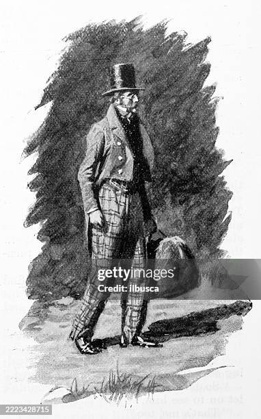 tom sawyer and huckleberry finn - tom sawyer stock illustrations