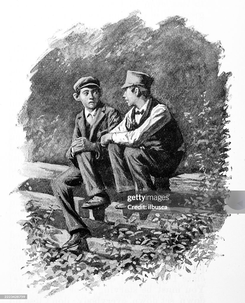 Tom Sawyer and Huckleberry Finn