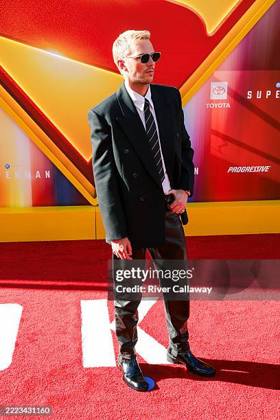 Nicholas Hoult at the "Superman" World Premiere held at the TCL Chinese Theatre on July 07, 2025 in Los Angeles, California.