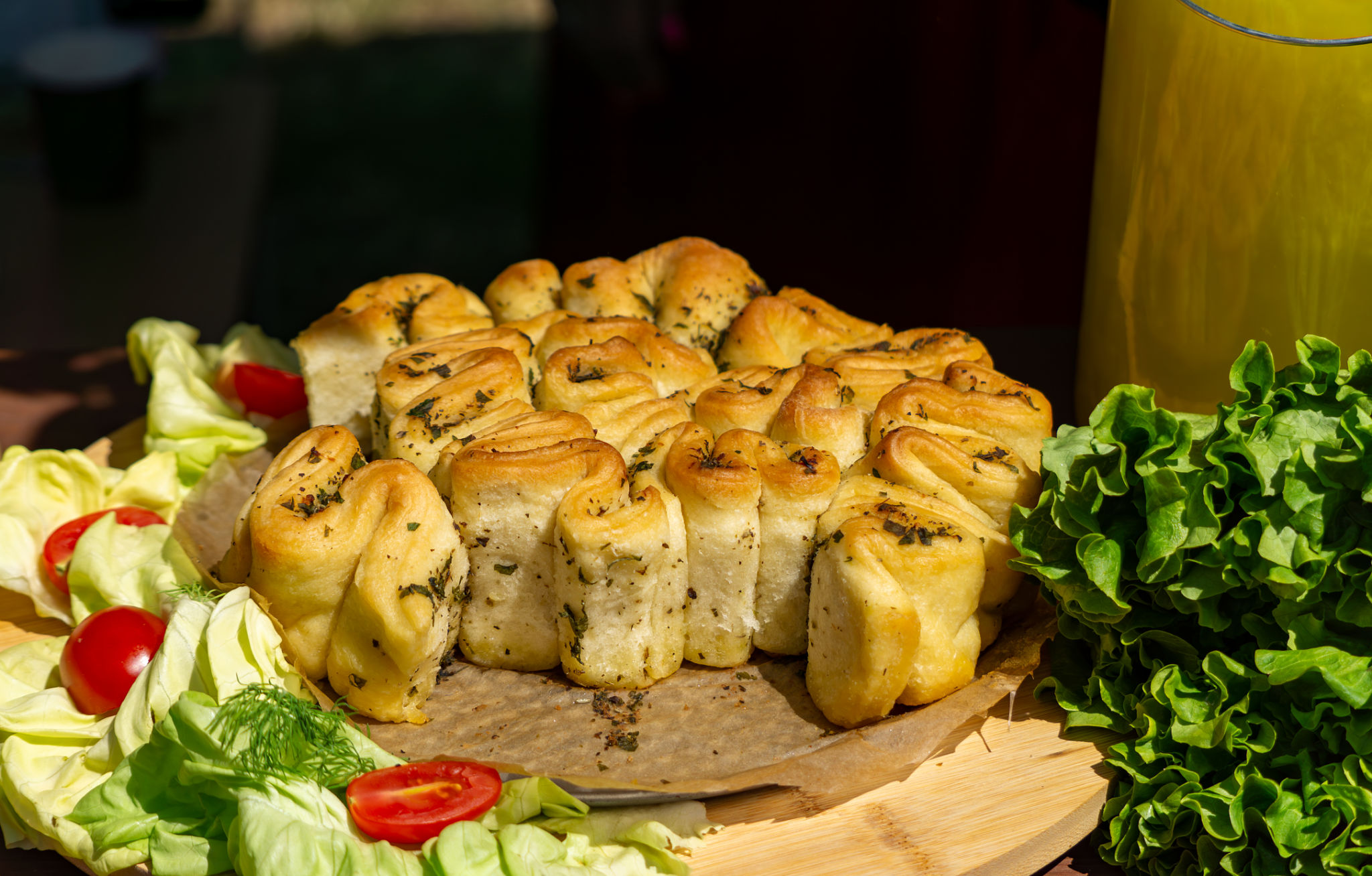 herb bread