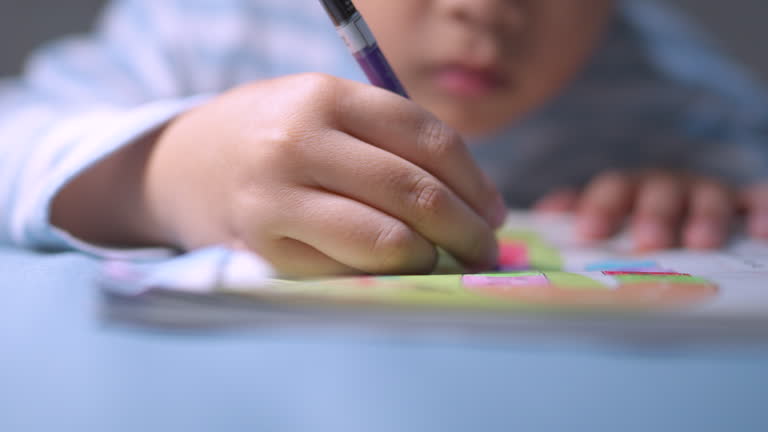Coloring Using Hand 207 Hand Coloring Stock Videos, Footage, & 4K Video Clips - Getty Images