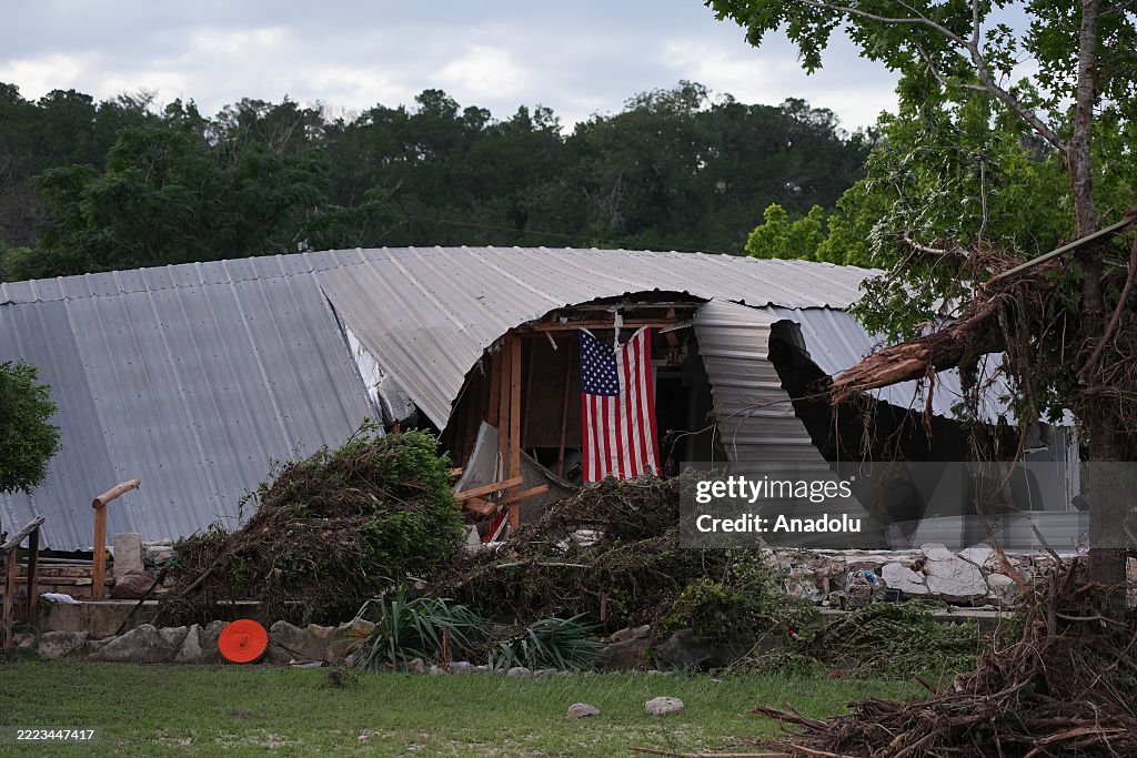 Camp Mystic's cabins left in ruins after floods kill 27 children