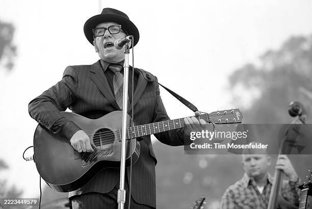 Elvis Costello performs during Hardly Strictly Bluegrass in Golden Gate Park on October 3, 2010 in San Francisco, California.