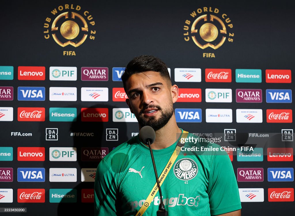 SE Palmeiras Training Session And Press Conference - FIFA Club World Cup 2025