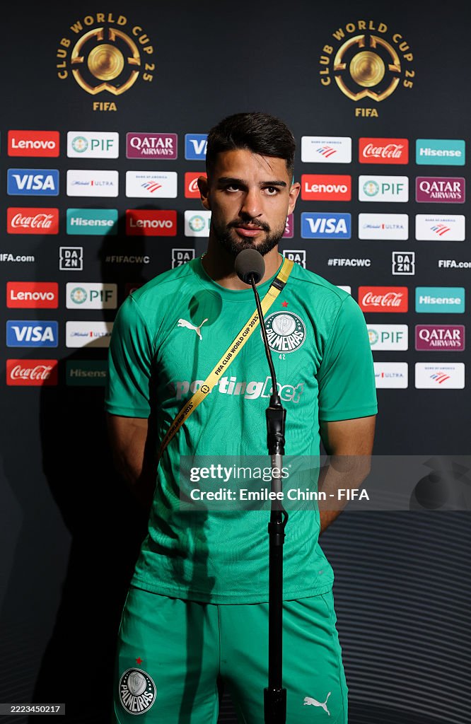 SE Palmeiras Training Session And Press Conference - FIFA Club World Cup 2025