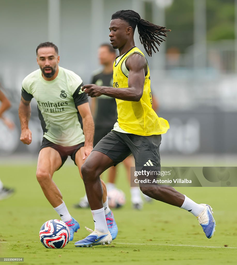 Real Madrid Training Session