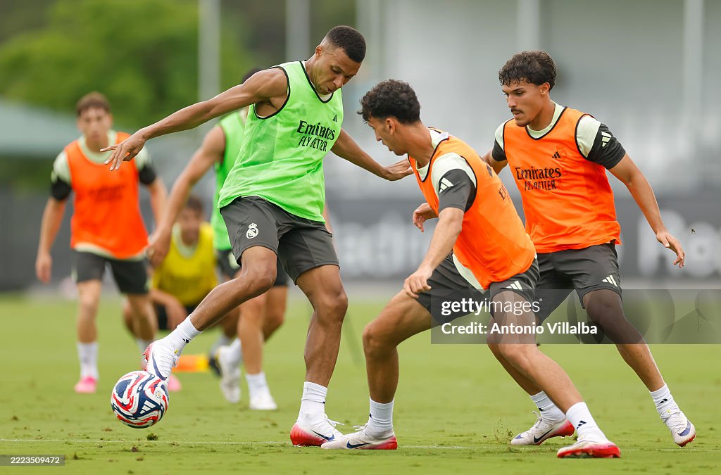 Real Madrid Training Session