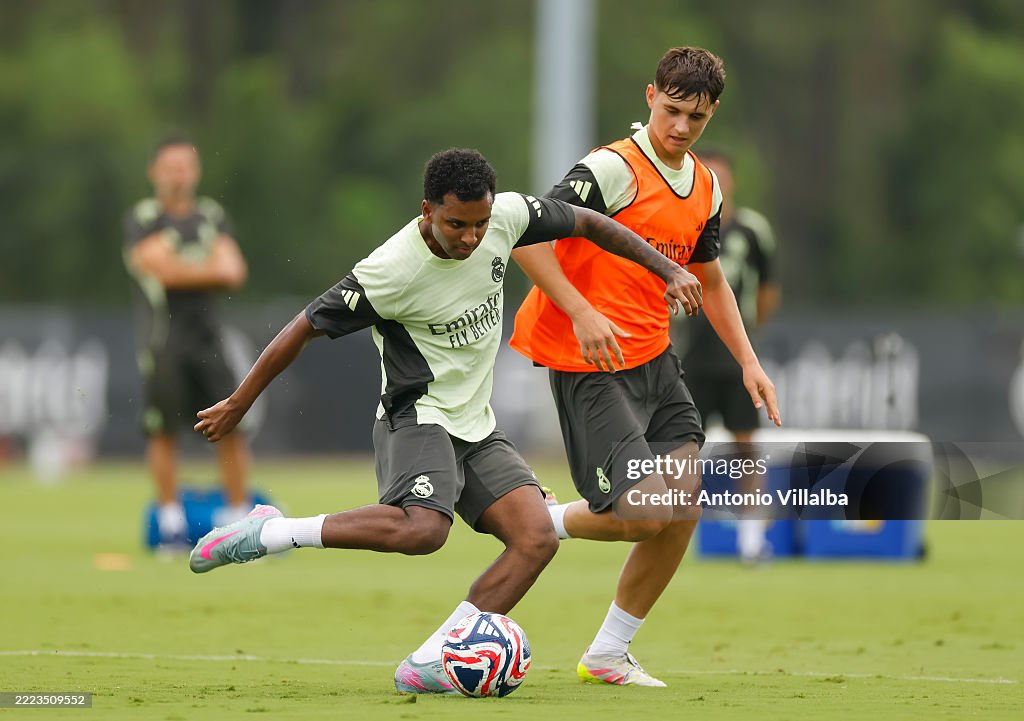 Real Madrid Training Session