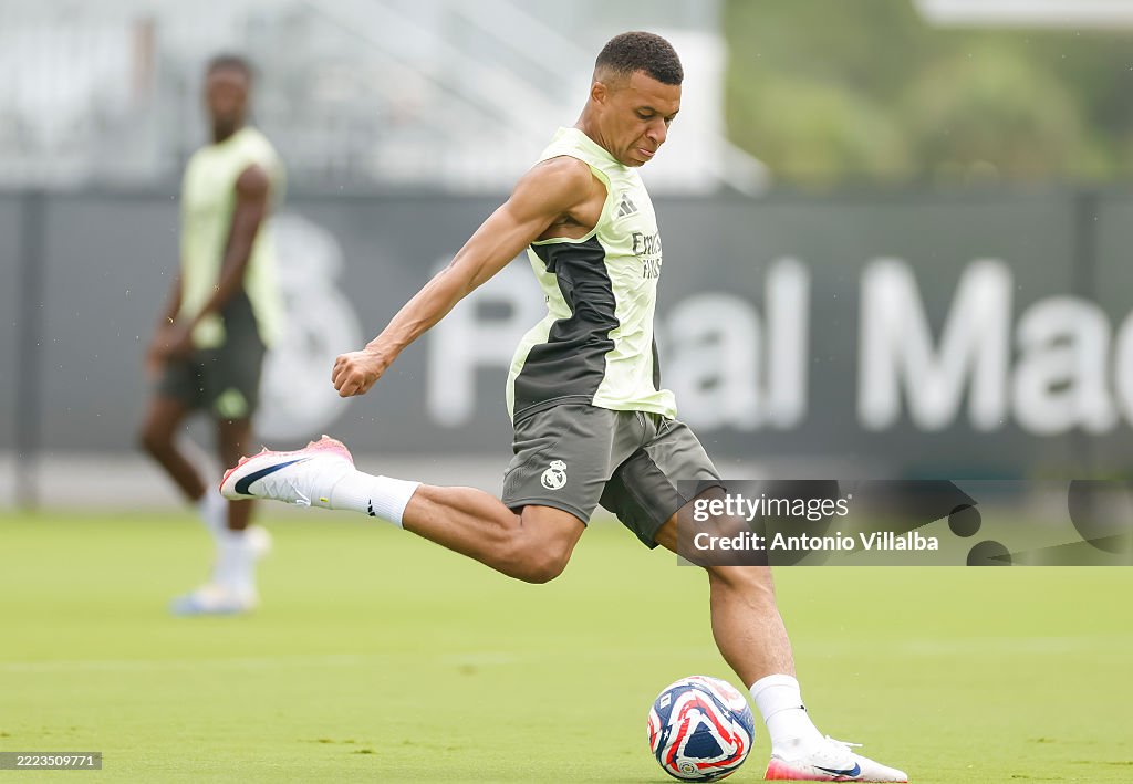 Real Madrid Training Session