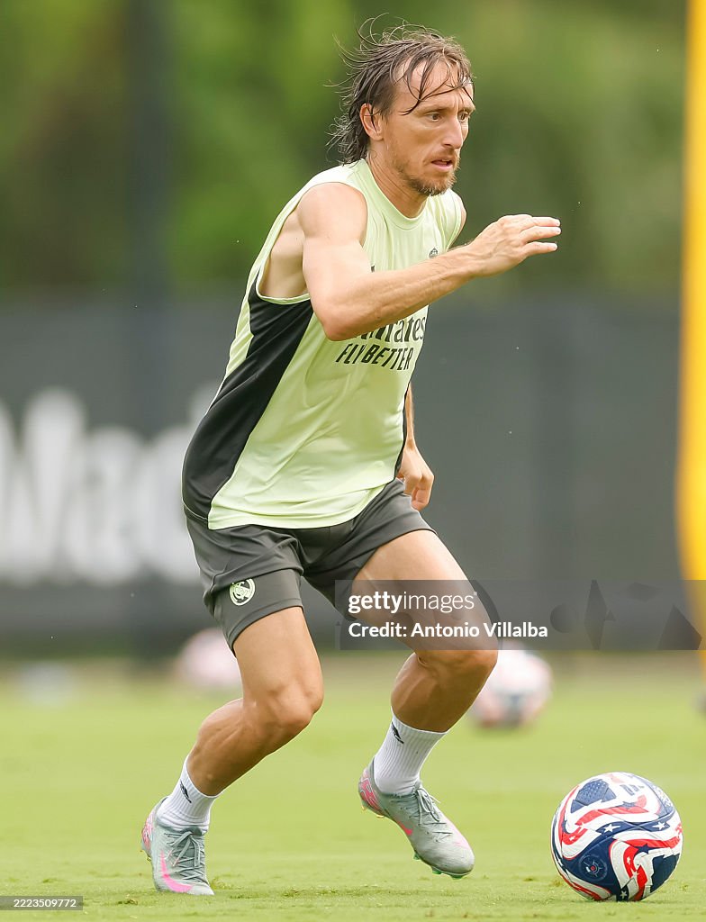 Real Madrid Training Session