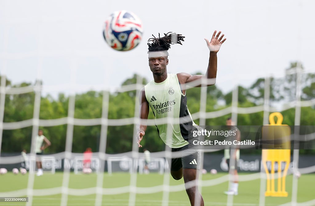 Real Madrid Training Session