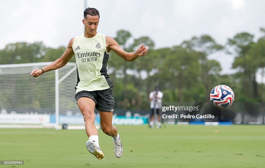 Real Madrid Training Session