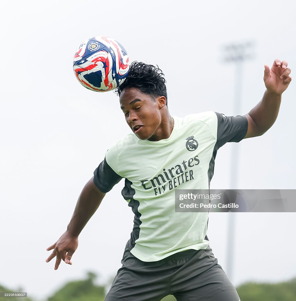 Real Madrid Training Session