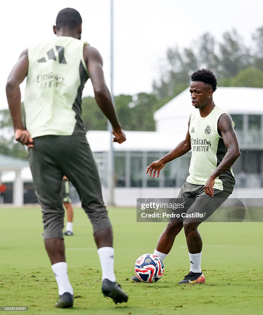 Real Madrid Training Session
