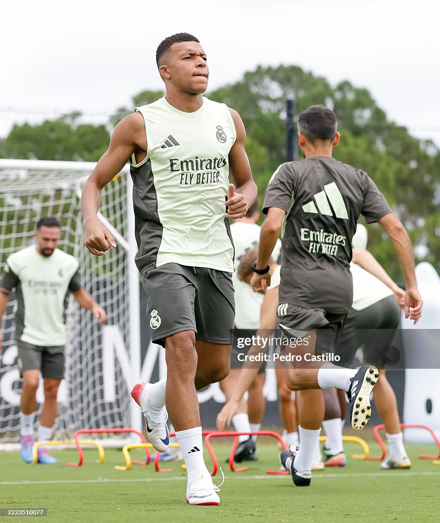 Real Madrid Training Session